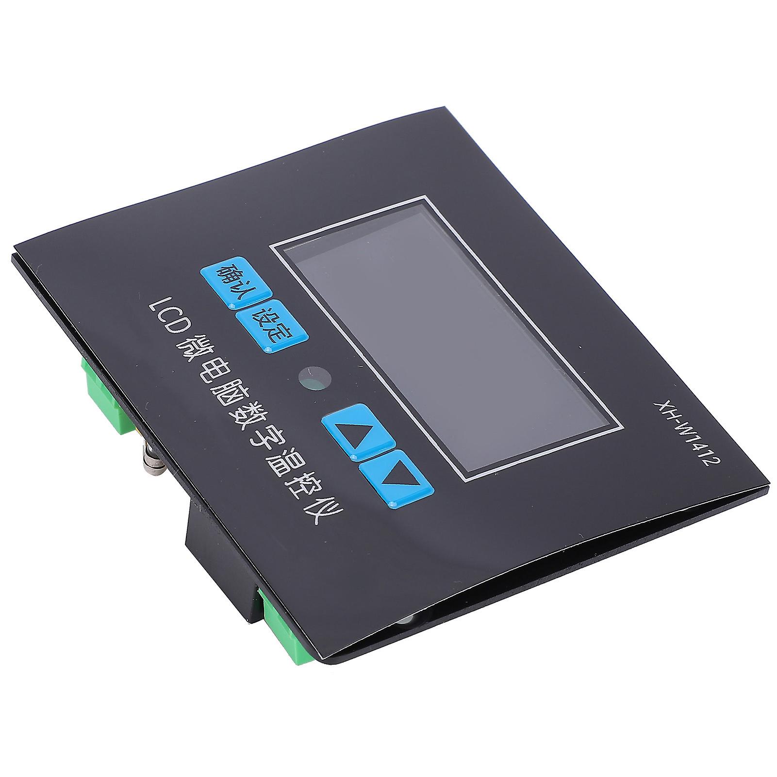 Temperature Controller Module LCD Screen Microcomputer Digital Display Meter XHW1412(12V )