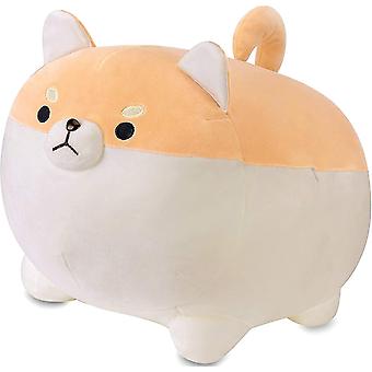 Plush Animals - Adorable Corgi And Akita Plush Pillow, Plush Toys Are The Best Gift For Girls And Boys, Suitable For Beds And Sofa Chairs (brown, 40cm