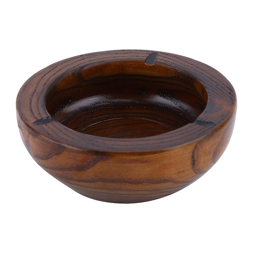 Cigarette Ashtray Round Shape Hand Brass Worked Cigar Ash Tray(13*4cm)