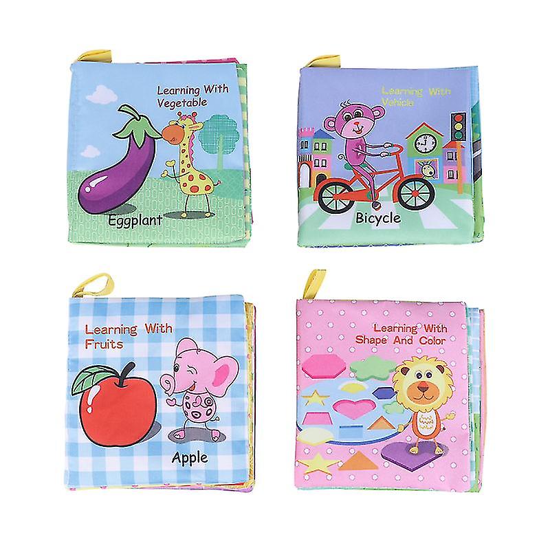 4pcs Baby Books