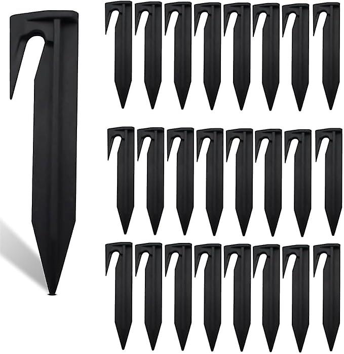 Fixing Stakes for Peripheral Cables Ground Stakes Boundary Cable Mower Robot 100 pcs Wire Stake Robot Lawn Mower for Garden Lawn Robot Ground Nails f