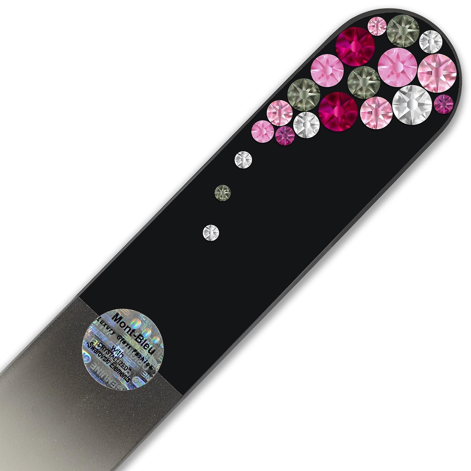 Large Foot file with Swarovski crystals BB-B - Pink