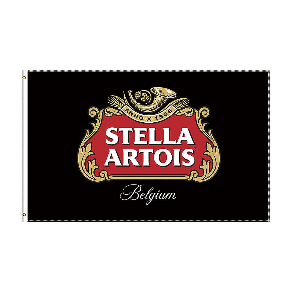 3x5 ft Stella Artoiss πολυεστέρας σημαιών μπύρας τυπωμένο πανό φραγμών για την διακόσμηση
