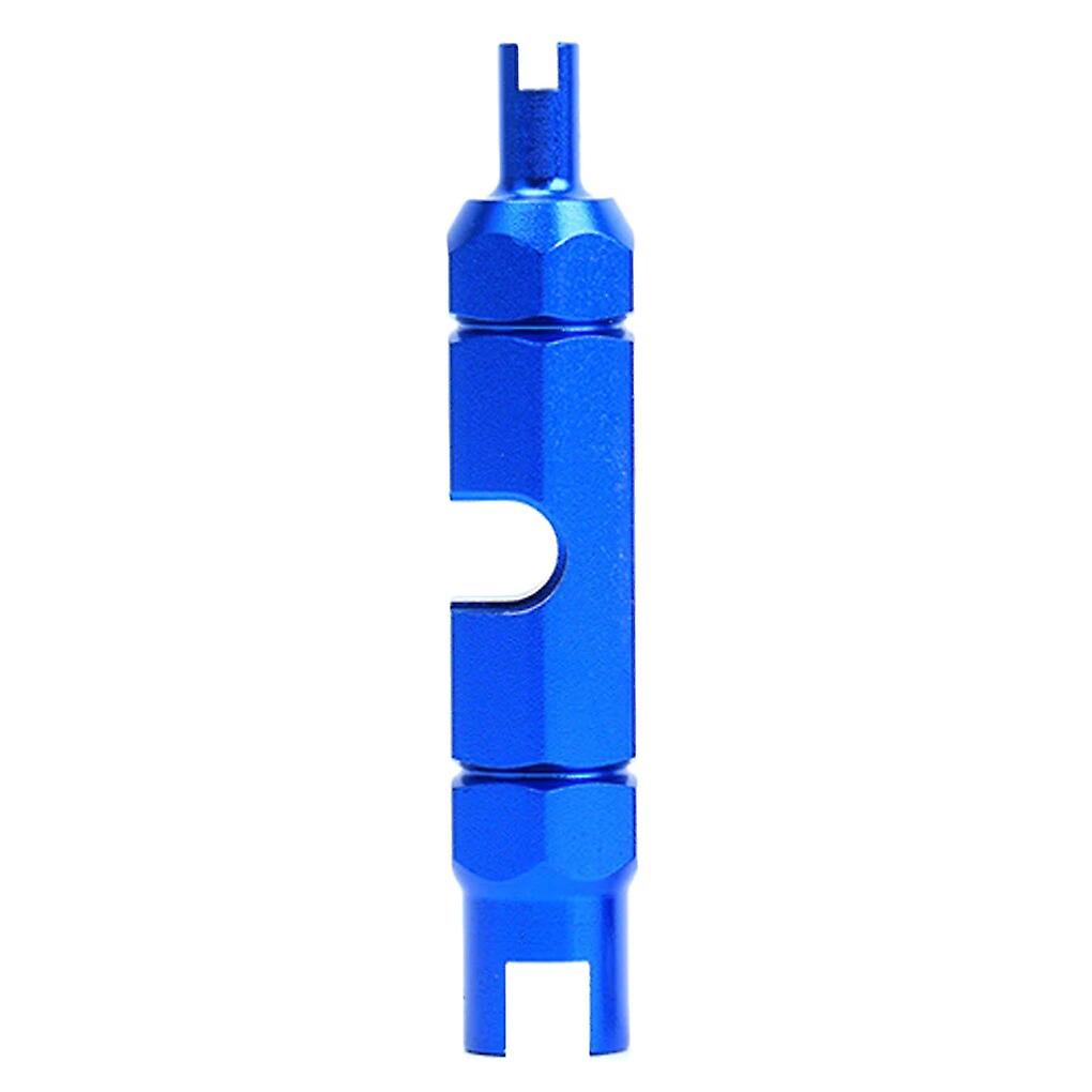 Bicycle Tire Nozzle Wrench Multifunctional Valve Core Tool Double-head Portable Removal Disassembly Spanner Bike Repair Tool