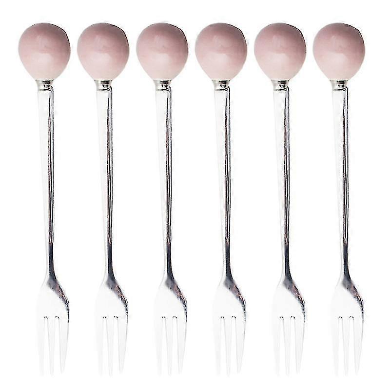 6pcs Kitchen Tableware, Mini Fork