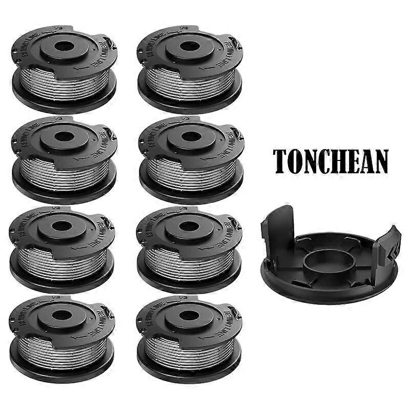 Lot 8 Wire Spool for BOSCH, Nylon Replacement Spool F016800569 Compatible with Bosch 1.60 mm 4.0 m, Compatible with Bosch ART 23 SL/ART 26