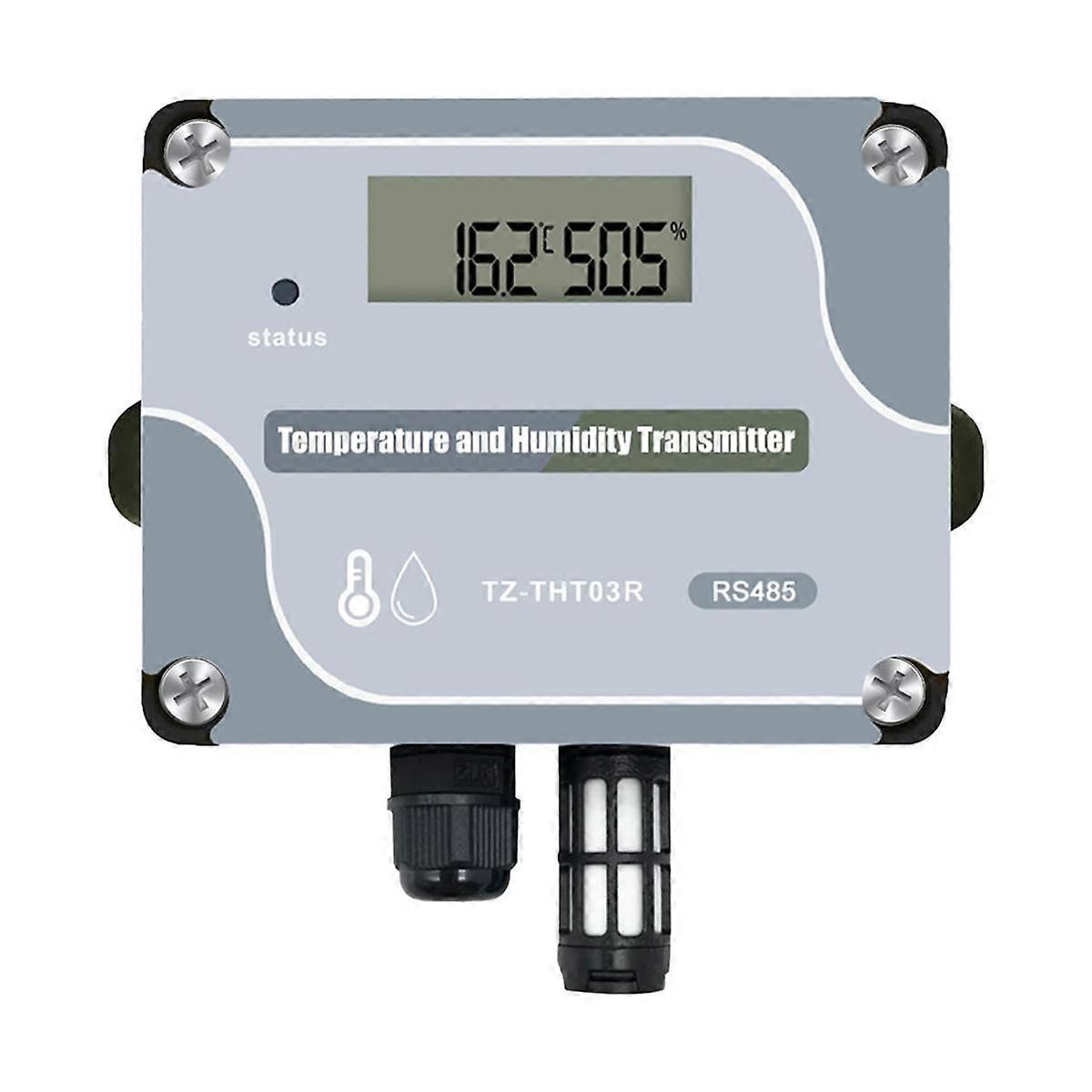 RS485 Temperature Humidity Sensor Modbus RTU Temp Sensor Digital Industrial Temp and Humidity Transmitter Wall Mounted