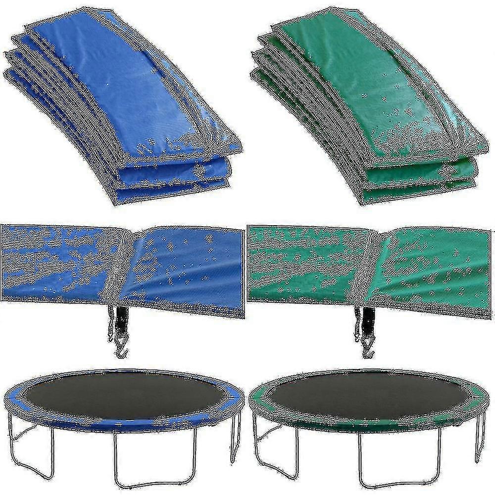 Premium Trampolin Ersatz Sicherheitspad (Federabdeckung) | Grüne oder blaue Polsterung