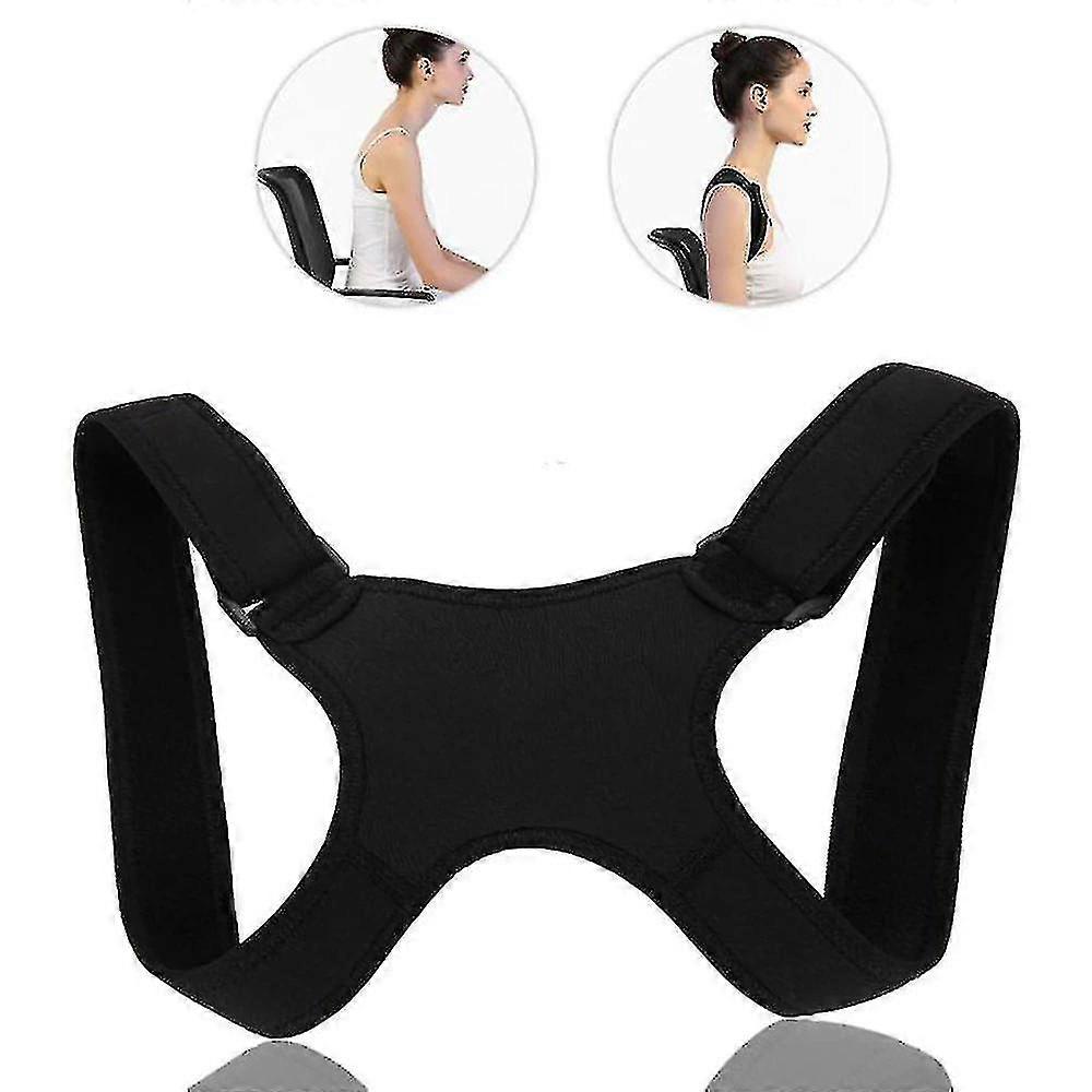 Xl Posture Backrest Post Band For Back Black Xl