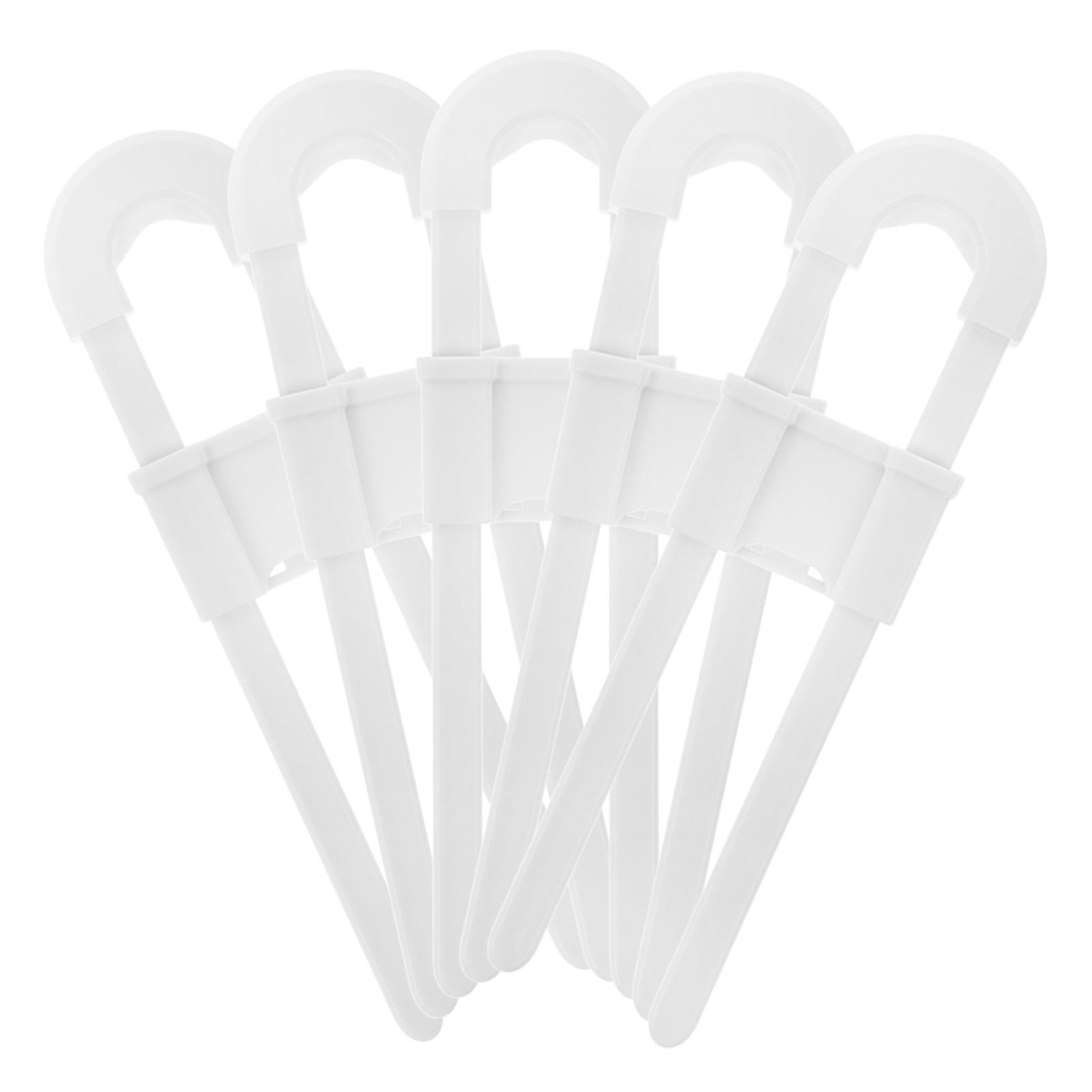 5pcs Sliding Cabinet Child Safety Locks Universal Safety Locks for Drawer Fridge Childproof