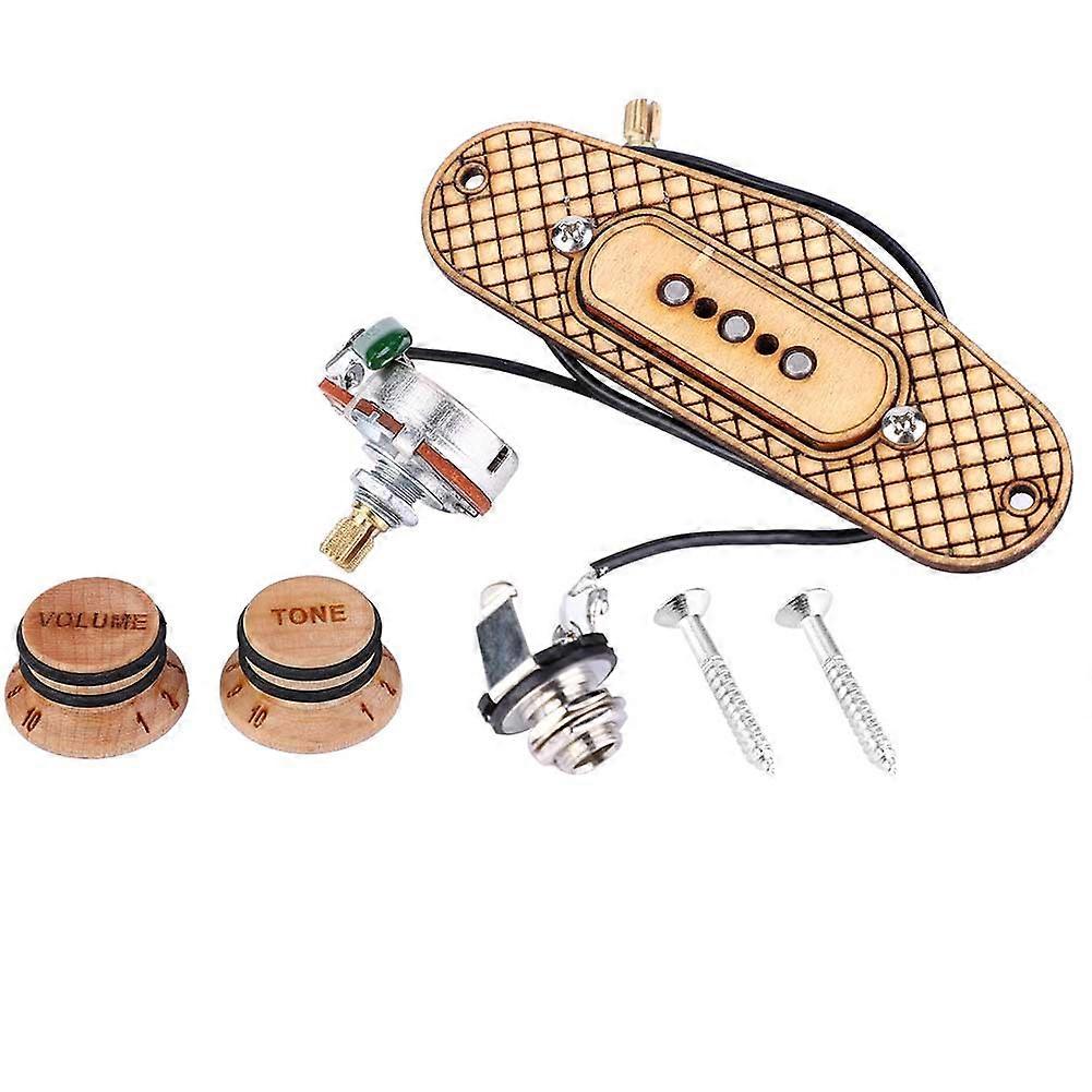 Three String/3 Pole Cigar Box Guitar Pickup for Professionals and Amateurs