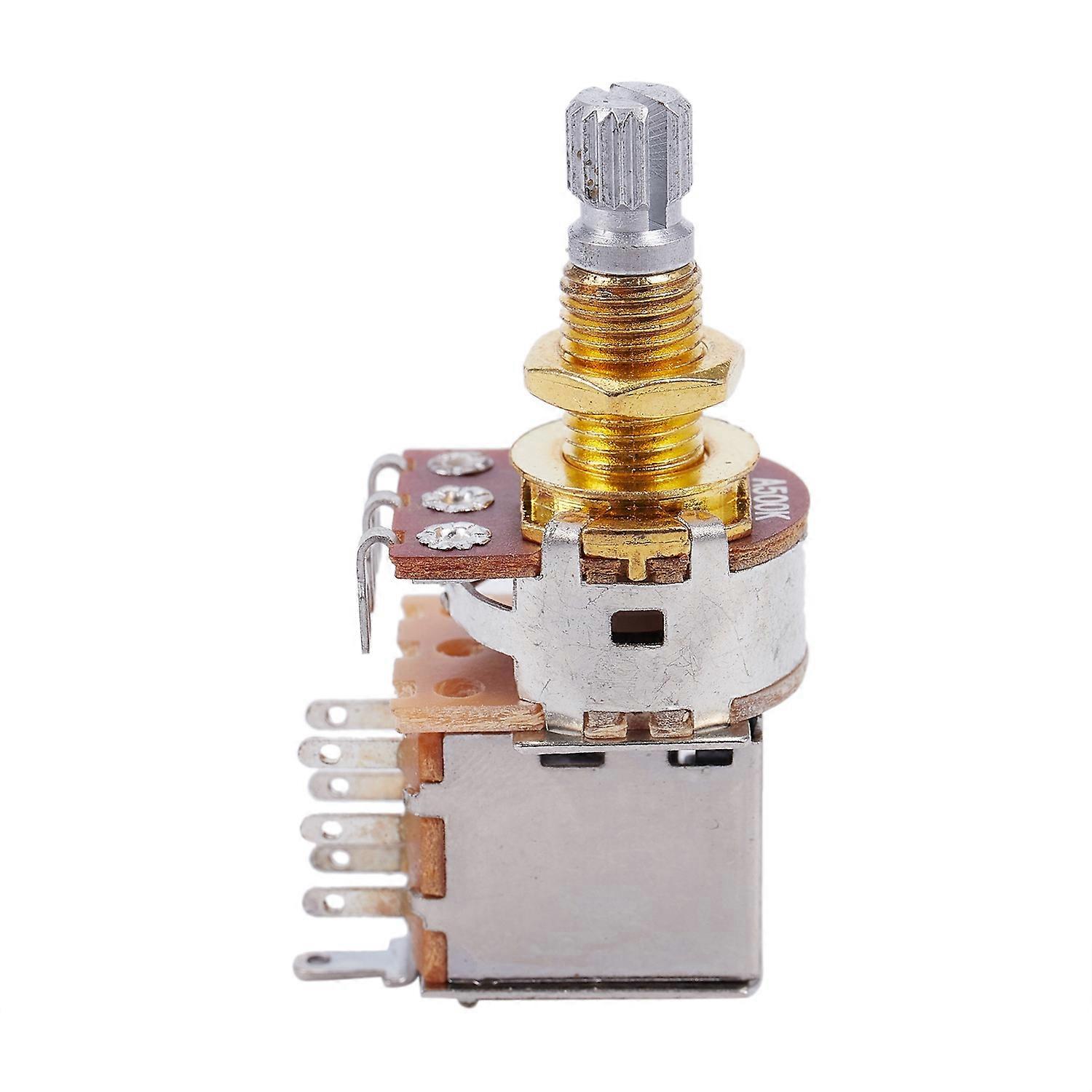 Gitarrentöpfe 500K kurzer geteilter Schaft Audio Taper Push/Pull Potentiometer