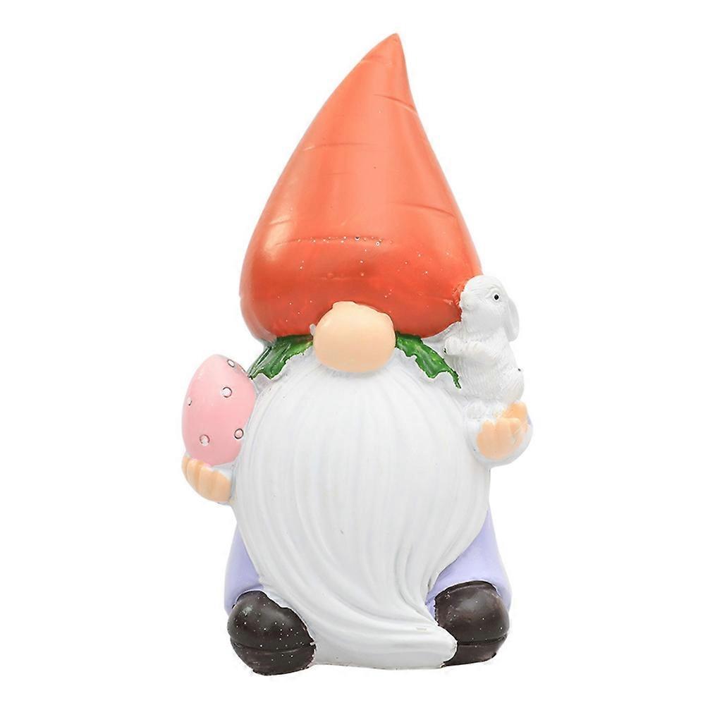  Dwarf-Doll Figurines Easter Home-Decor Farmhouse-Rustic Cute Easter Rabbit