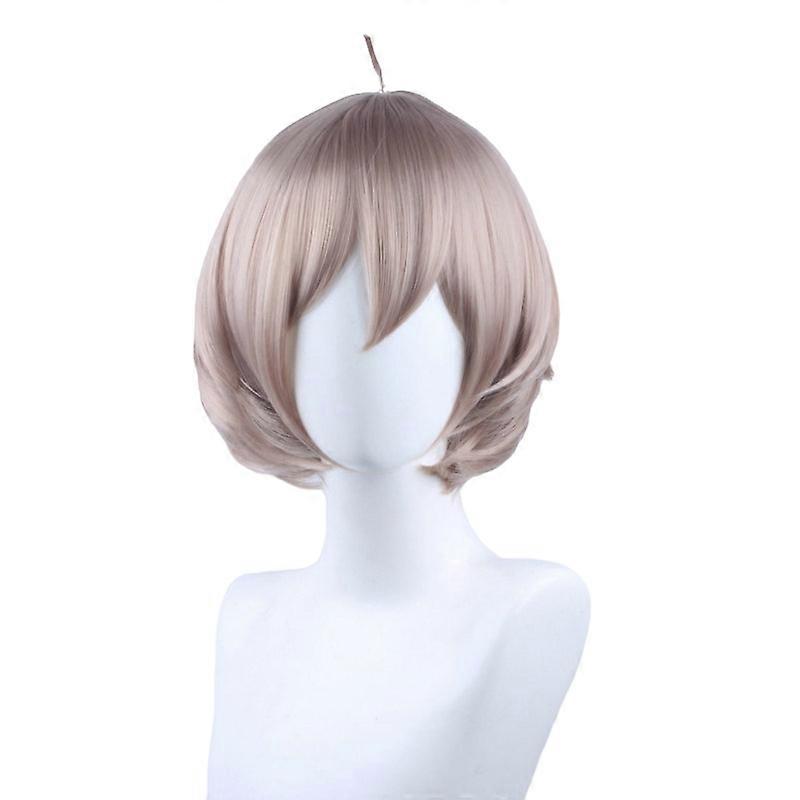 Anime Invented Inference Iwanaga Kotoko Cosplay Hat Bow with Wig Lovely White Dress Clothing Halloween Carnival Full Set Costume