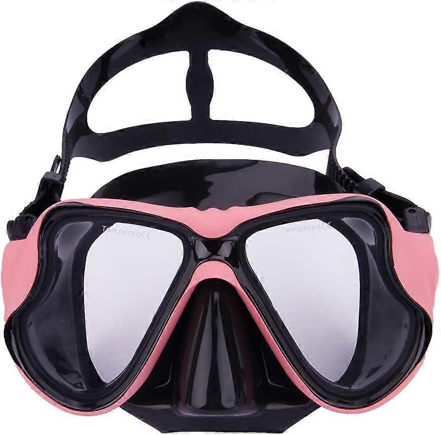 Burun Kapaklı Yüzme Gözlüğü Şnorkel Maskesi Sızıntı Önleyici Dalış Tüplü Gözlükler Buğu Önleyici Silikon Şnorkel Maskesi Yüzme Ekipmanları