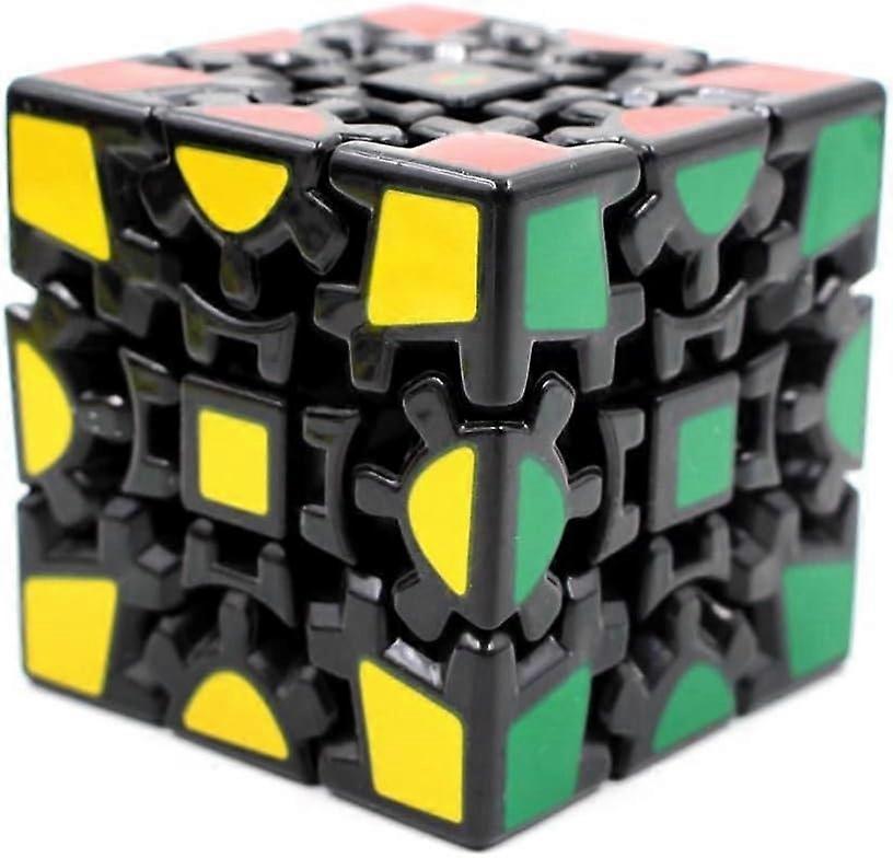 Magic Kombination 3d Gear Cube I Generation sortmalet stickerless