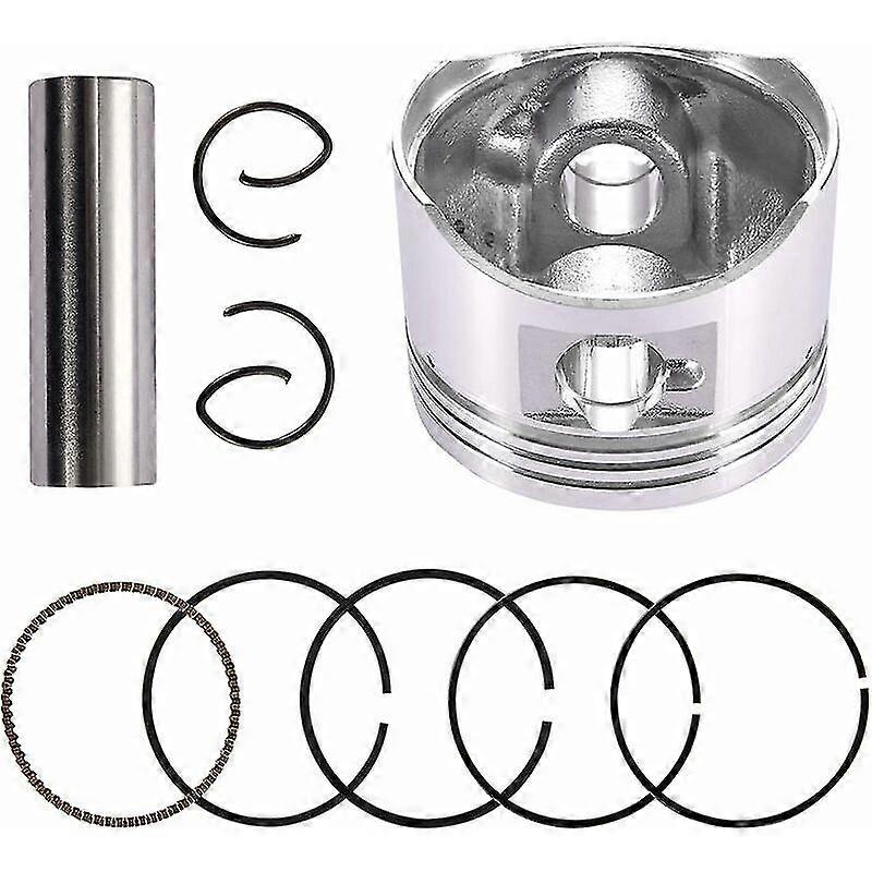 52.4mm موتوكروس المكابس اسطوانة كيت الذهاب كارت استبدال للدراجات النارية رباعية حفرة الترابية الدراجة عربات التي تجرها الدواب الذهاب كارت الفضة جيدة