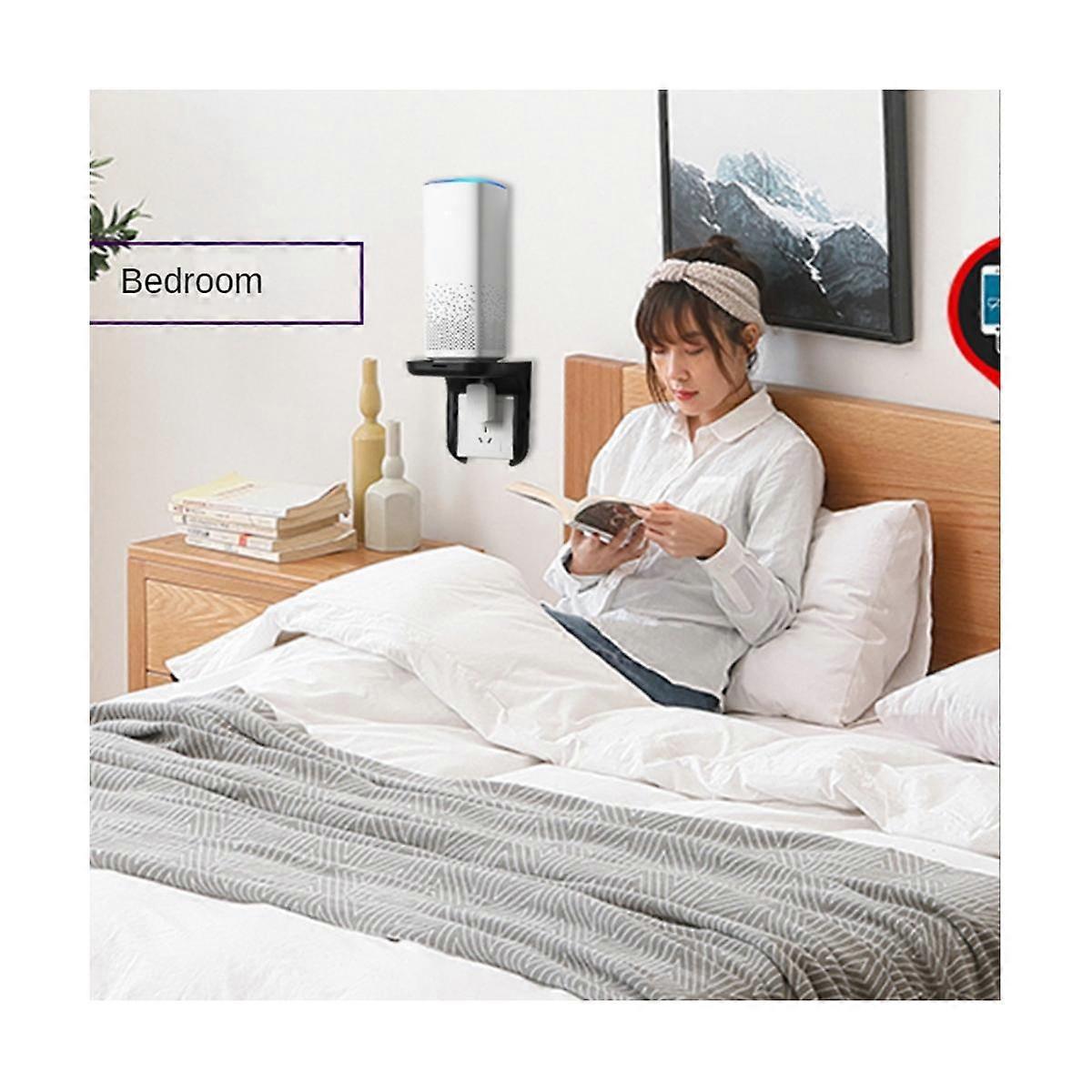 Wall Socket Rack No Punching Required Suitable for Smart Audio Brackets Bathroom Storage Organizer