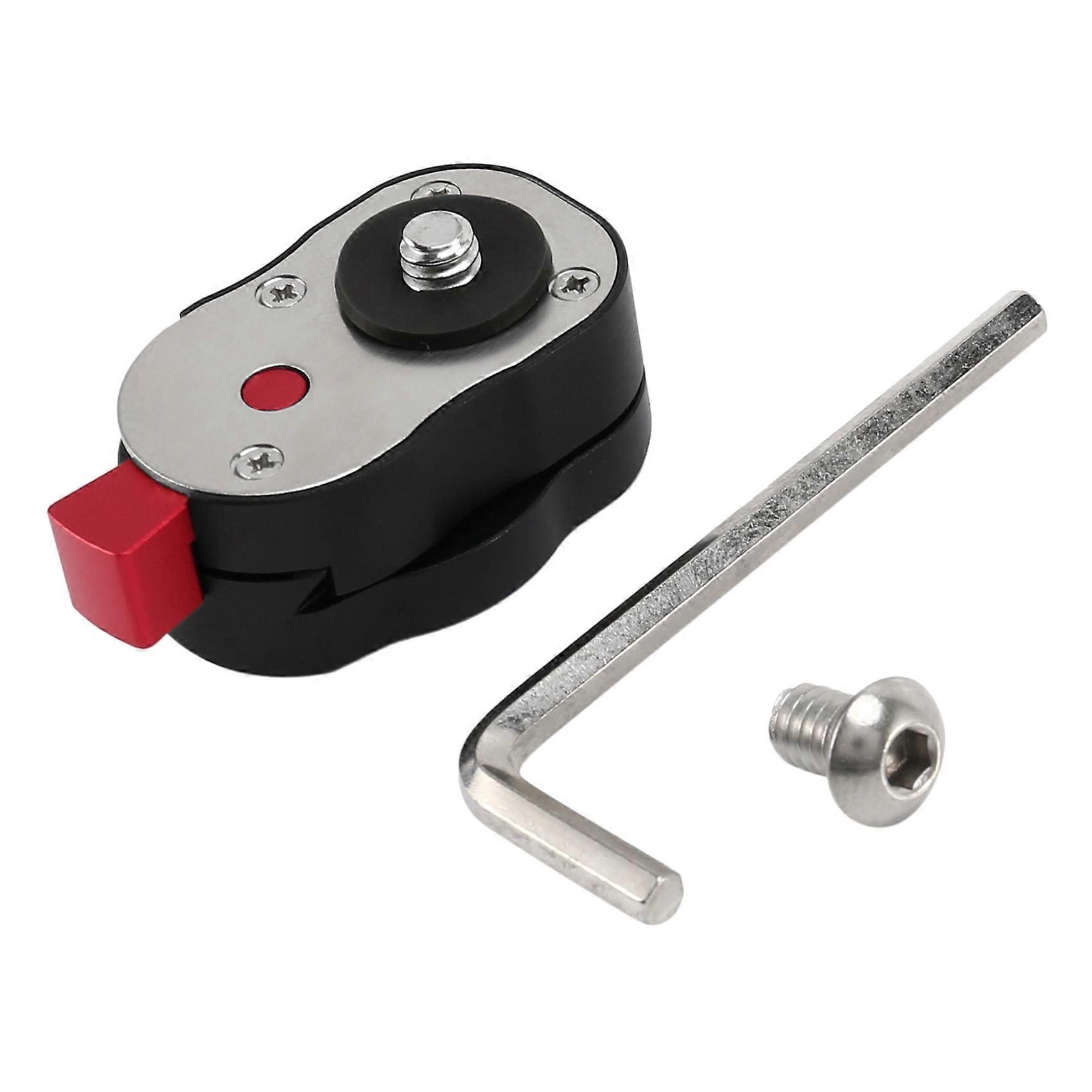 Field Monitor Quick Release Plate for LCD Monitor Arm LED light Camera Camcorder with 1/4-inch Scre