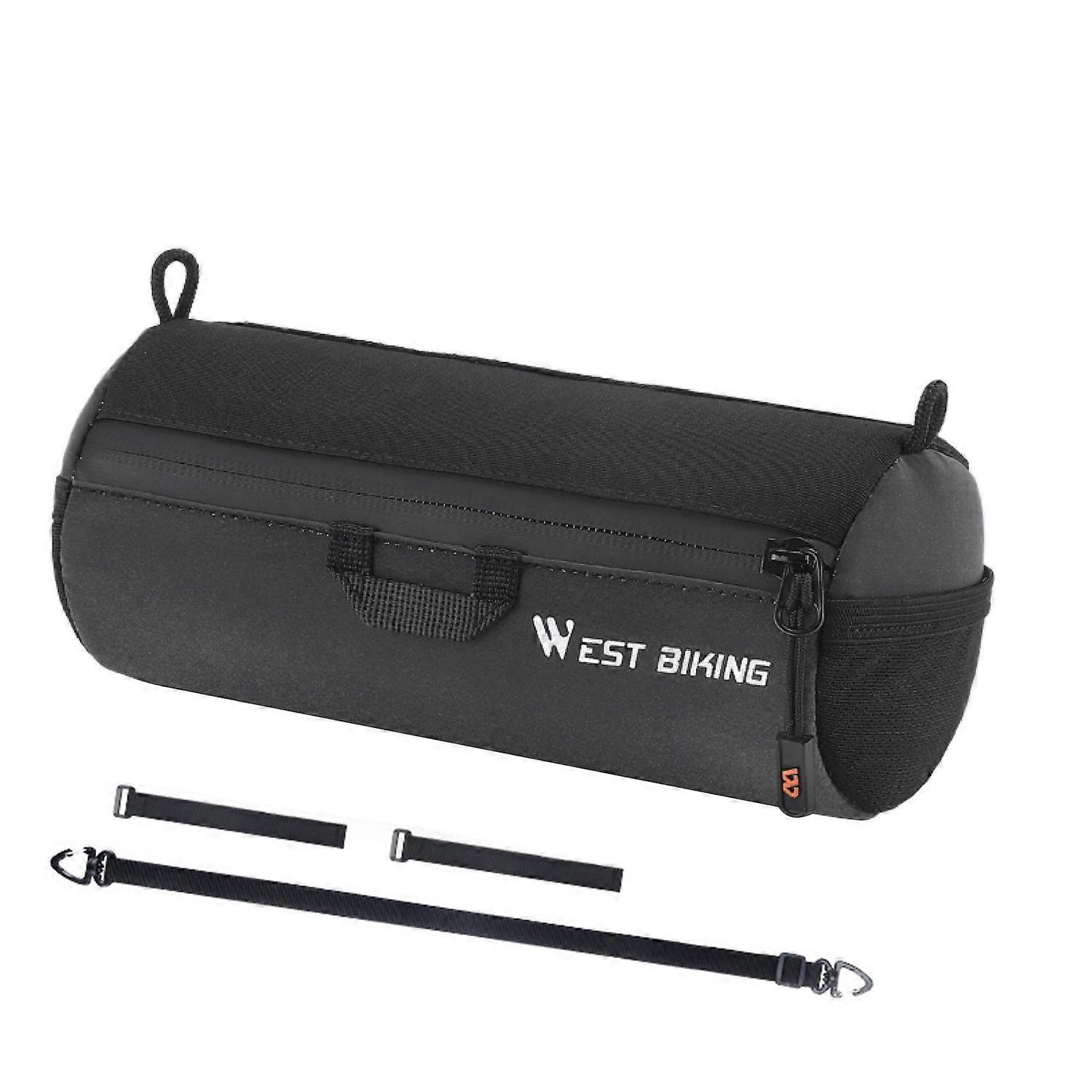 Bike Handlebar Bag Portable Multi-purpose Simple Installation Large Capacity Waterproof Storage
