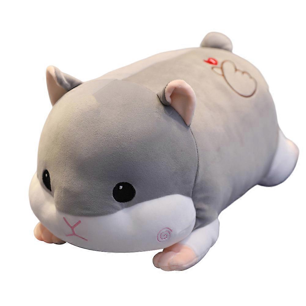 Cute Cartoon Hamster/Pig Plush Toy Comfortable Cotton Hugging Doll for Sofa Car Pillow