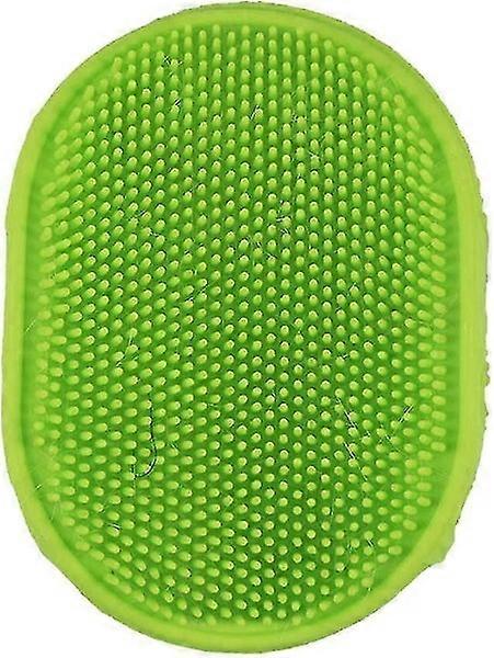 Pet Bath Massage Gloves with Brush Method Bucket