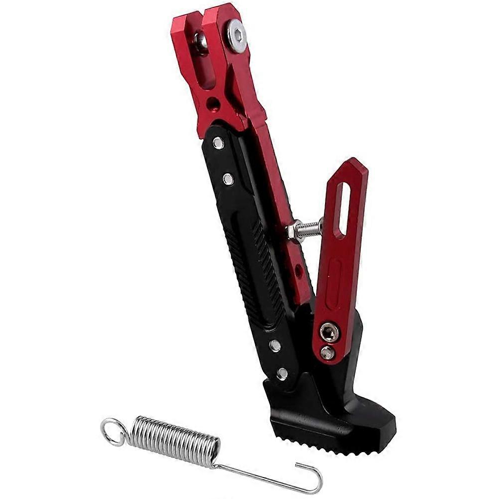 Motorcycle Kickstand Adjustable Tripod Holder Universal Motor Scooter Modified Foot Side Stand Moto