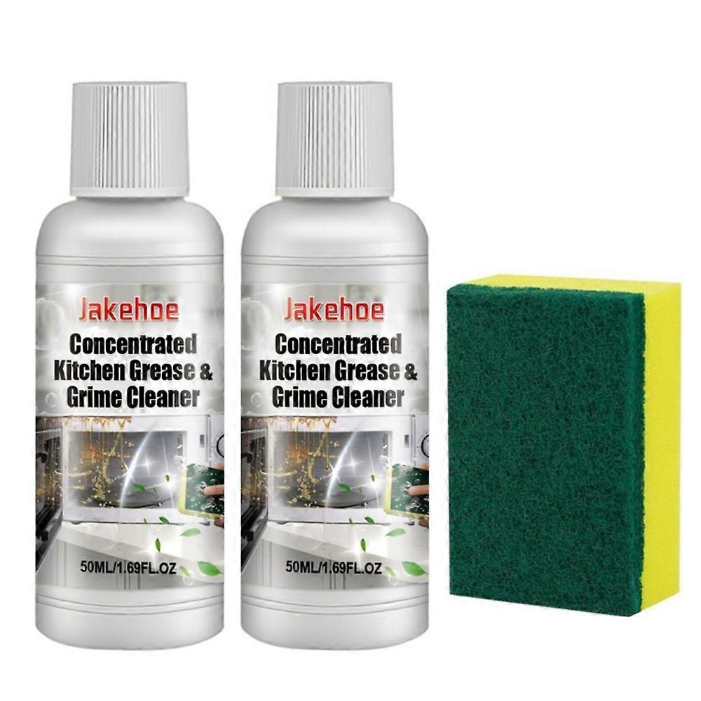 2 adet Mutfak Konsantre Ağır Yağ Leke Net Temizleyici Gres Tozu Çok Amaçlı Sökücü Mutfak Temizliği Için Gres Uzak Temizleyici