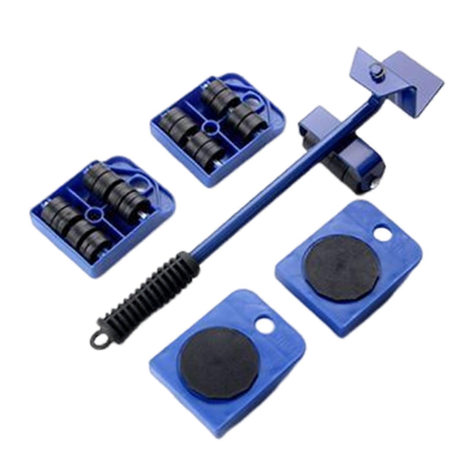Set of 5 Furniture Lifter Moving Tool Multifunctional Portable Furniture Lifter Labors Saving Moving Helpers