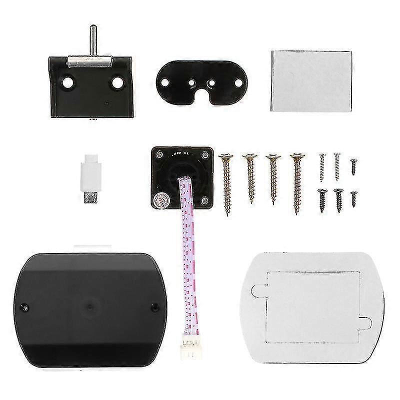 1pc Intelligent Electronic Fingerprint Unlocking Drawer Usb Fingerprint Lock