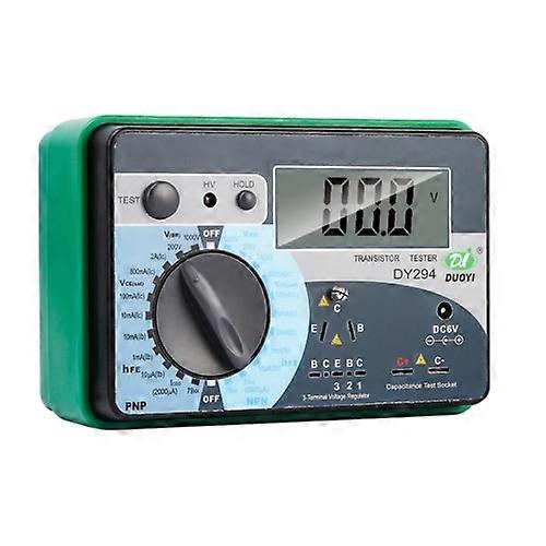 DY294 Professional 2.7 inch LCD Digital Transistor Parameter Tester Meter