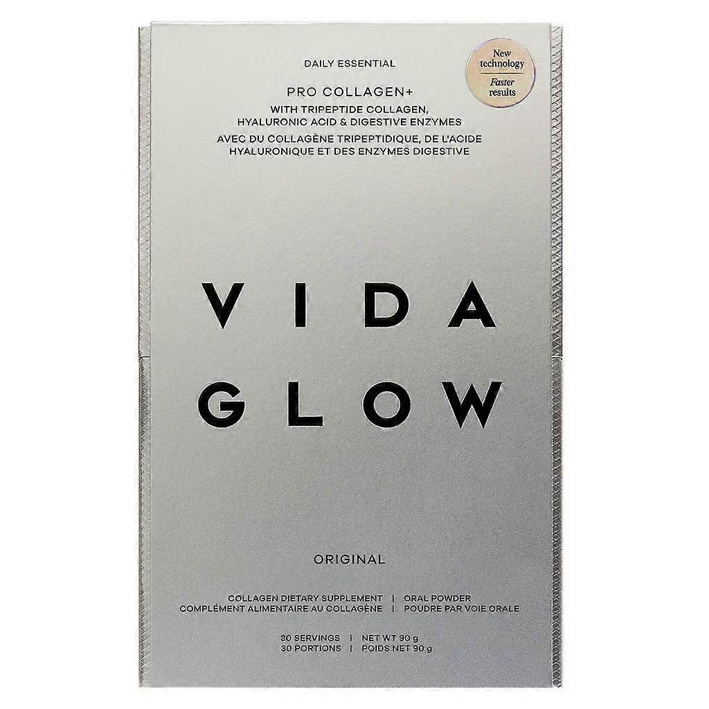 Vida Glow Natural Marine Pro 胶原蛋白 + 原味 30 x 3g