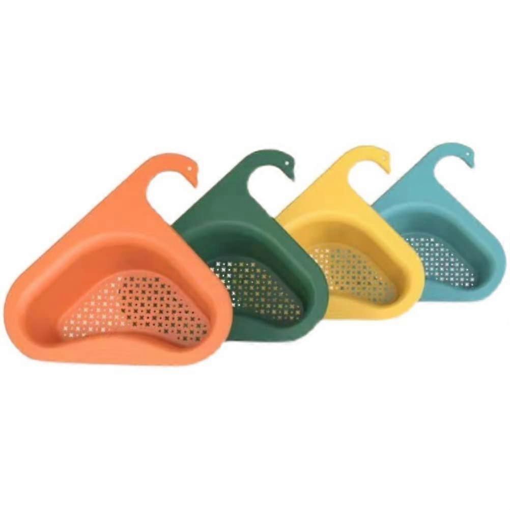 Kitchen Sink Drain Basket Triangle Hanging Sink Strainer Gadgets For Kitchen Bathroom