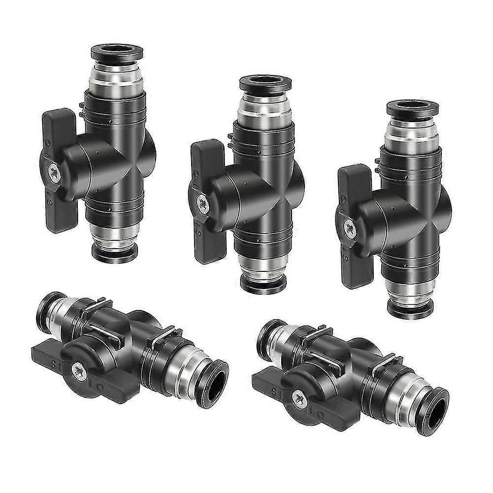 Pneumatic Connector Air Pipe Quick Buc8 Pipe Hose Switch Valve (8mm)