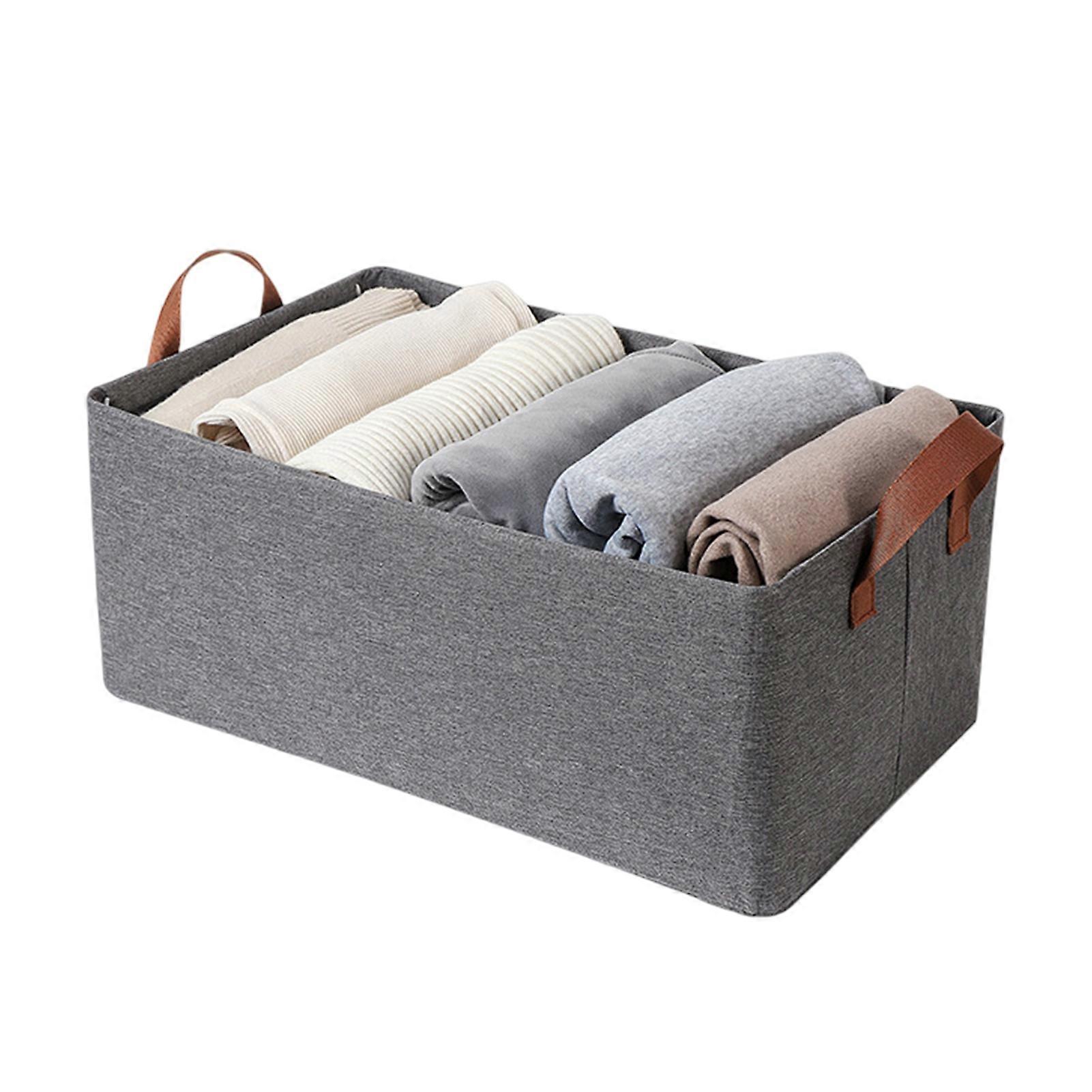 Storage Holder High Capacity Foldable with Handle Oxford Cloth Drawer Style Storage Container Box Household Use KAESI