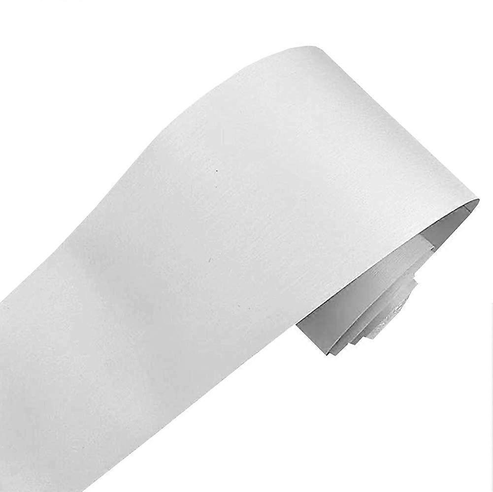 Peel & Stick PVC Self Adhesive  Waterproof Wall Border(White)
