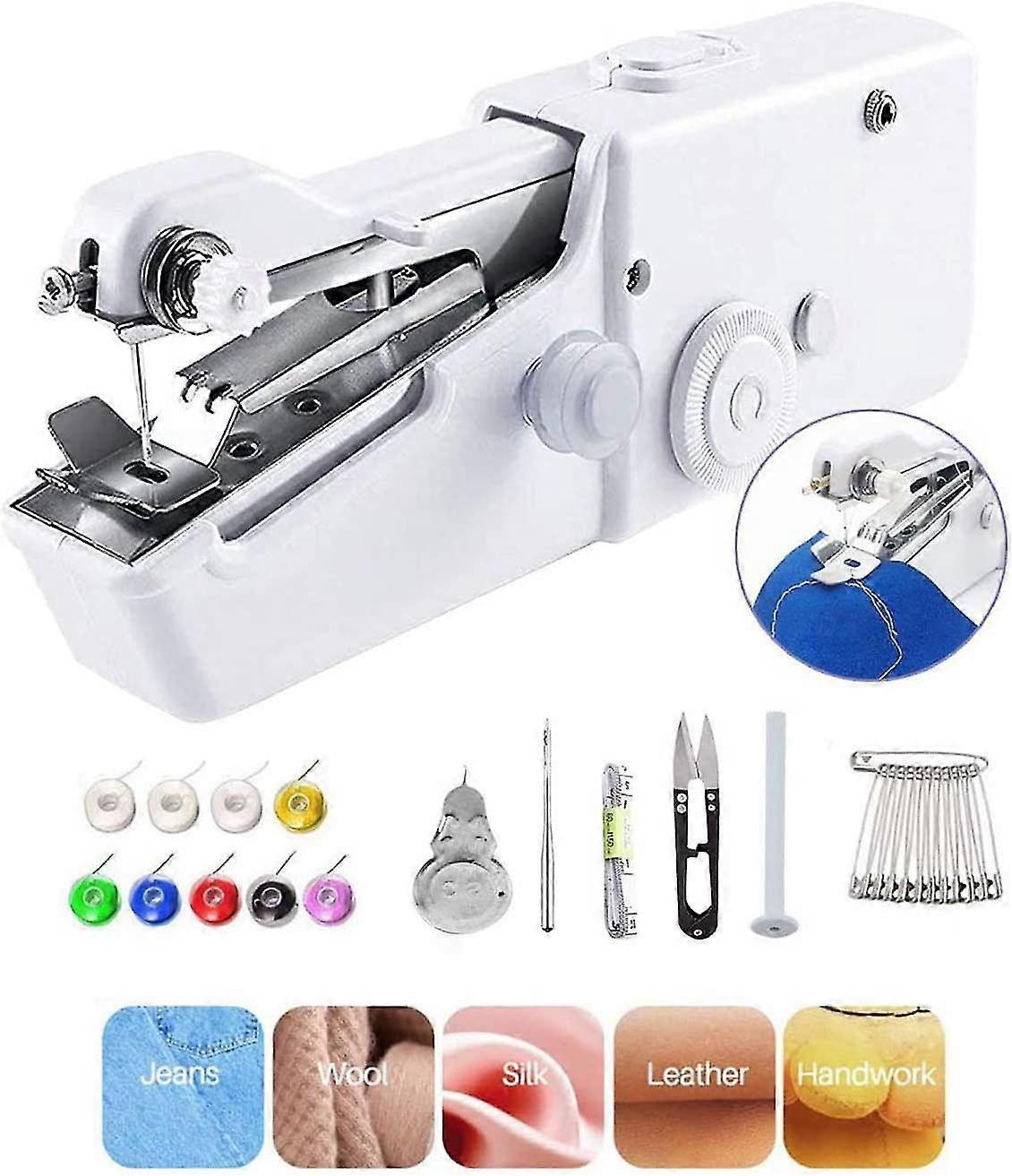 Handheld Portable Sewing Machine, Mini Handy Sewing Machine, Electric Handheld Sewing Machine