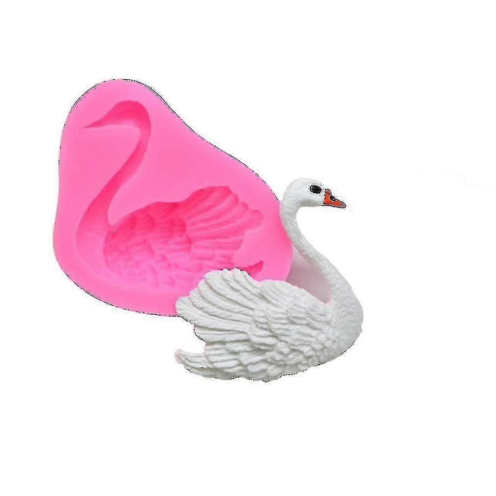 5pcs Swan Cake Mould