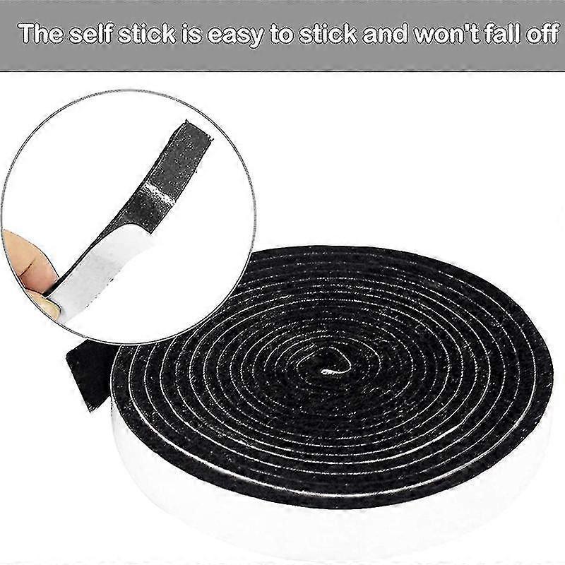 Bbq Smoker Gasket Self Stick Grill Tape High Temp Grill Seal Self Stick Gasket 2 Pack (haoyi