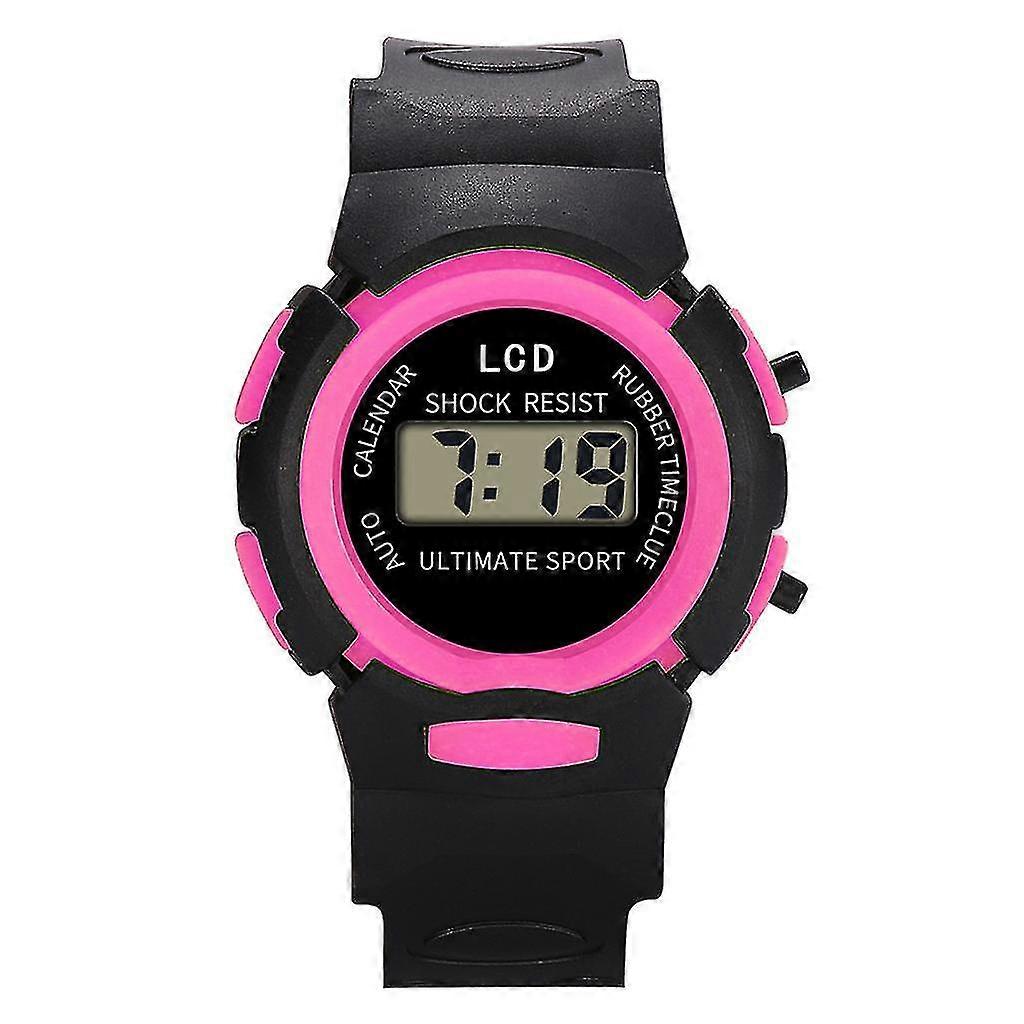 Children Girls Analog Digital Sport Led Electronic Wrist Watch New