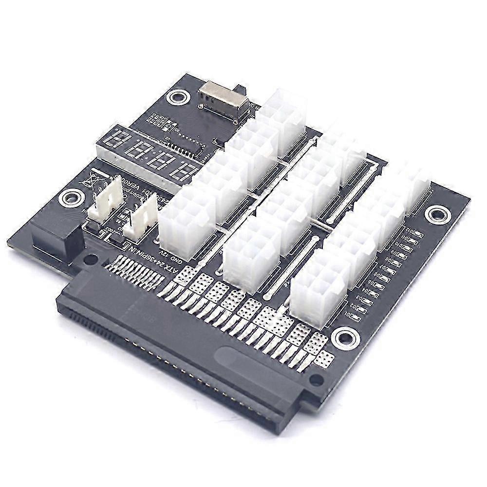 1 Stück 12X6Pin GPU / PCI-E 750W / 1100W / 1600W / 2000W / 2400W PSU Breakout Board Konverter für 06W2PW 0GDPF3