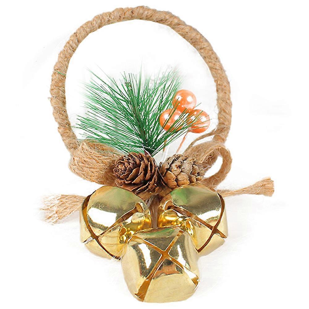 Crăciun cu clopot Pandantiv Ornamente suspendate pentru pomul de sărbători de Crăciun