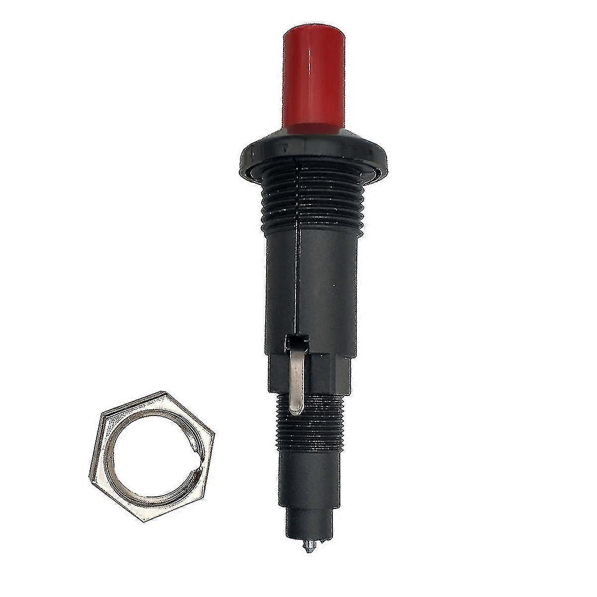 Yaju  Meter Star Gas Heater One Outlet Piezo Igniter Spark Plug Push Button Ceramic Igniter (2pcs, Black)