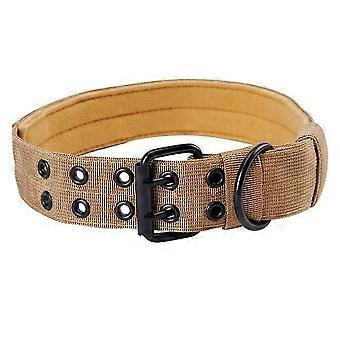 L Mud Dog Collar With Handle - Tactical Collar For Small, Medium And Large Breeds -