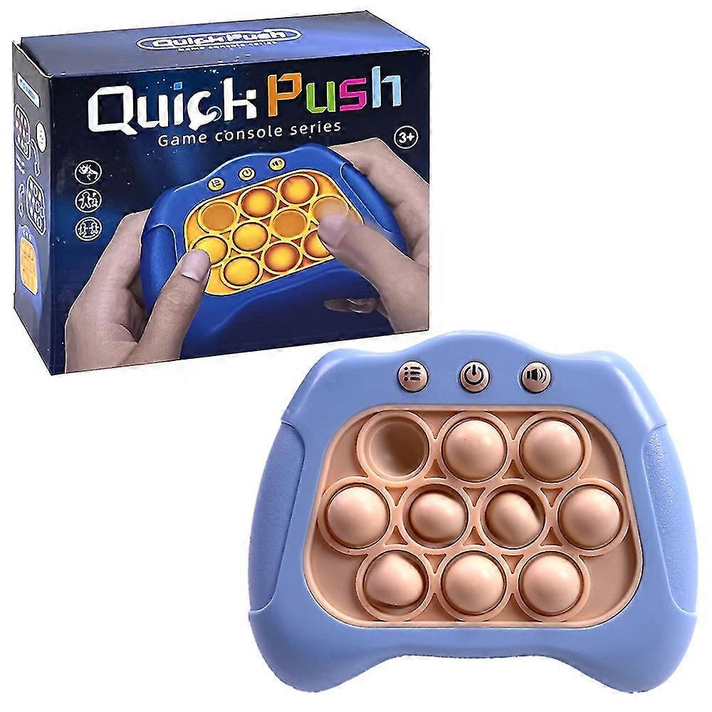 Push-pop Bubble Fidget Sensory Toy For Kids, Decompression Breakthrough Puzzle Pop Game Machine Electronic Popping Game