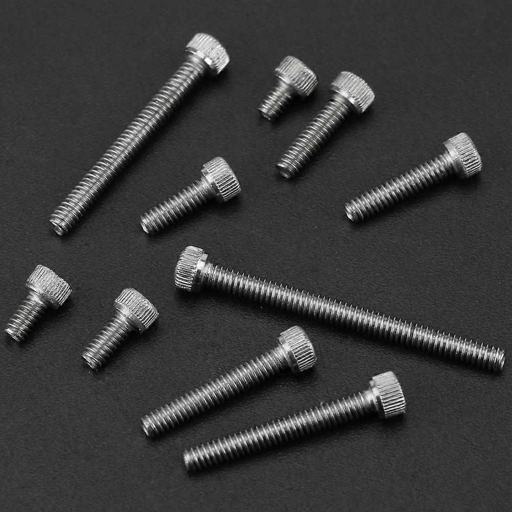 Hex Socket Cap Head Screws Assortment Set - 150PCS, 9 Sizes (Plastic Box Included) #2?56 UNC