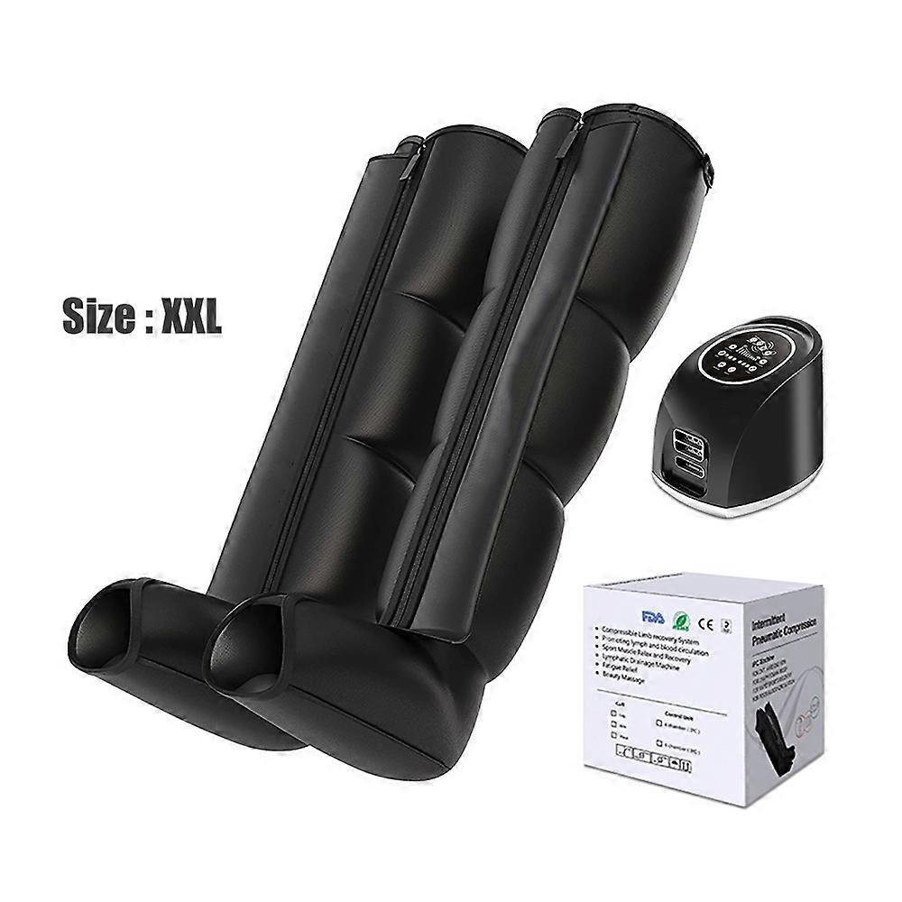 4 تجويف ضغط الهواء مدلك الساق يعزز الدورة الدموية مدلك الجسم القدم استرخاء العضلات التصريف اللمفاوي ماسين