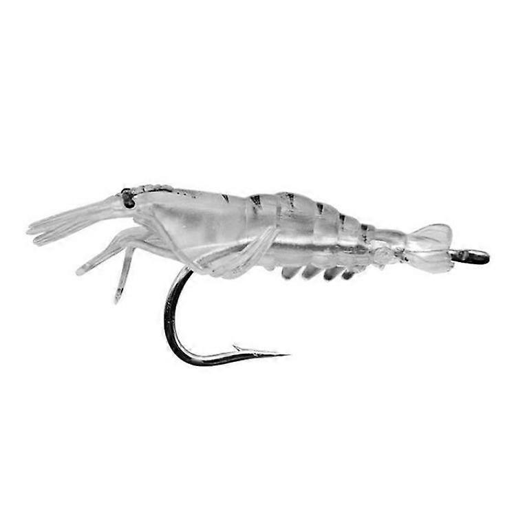 10 PCS Flavored Soft Shrimp Lure Bait