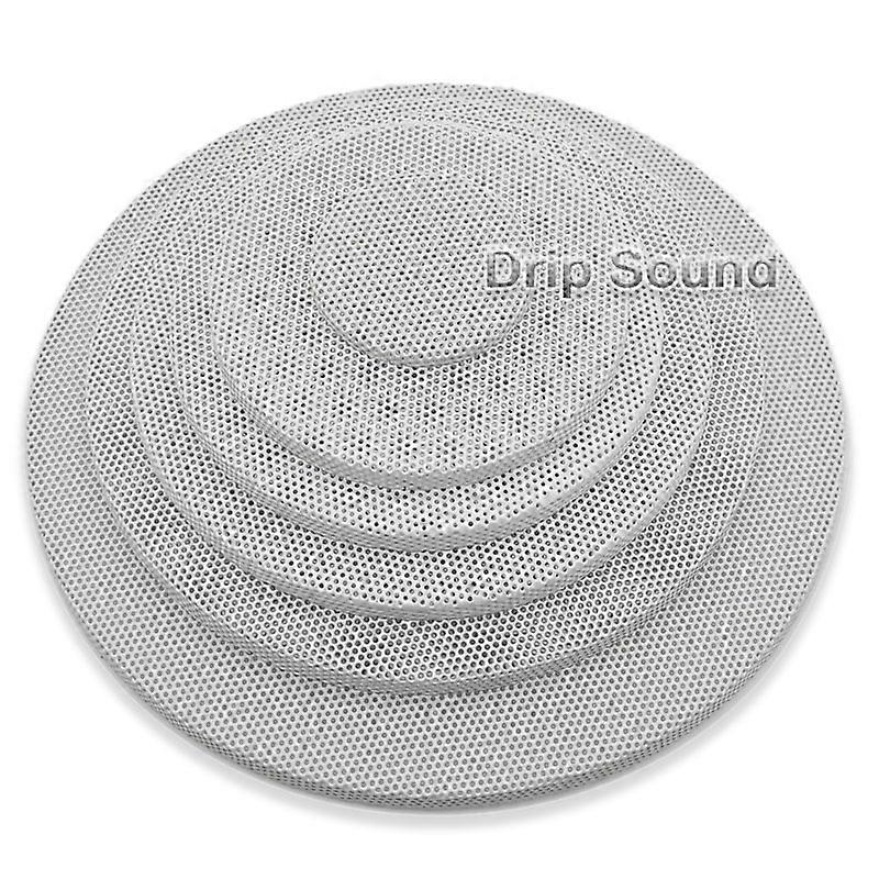 For 1"/3"/3.5"/4"/5"/6.5"/8" Inch Speaker Conversion Net Cover Car Home Audio Decorative Circle Metal Mesh Grille Protection