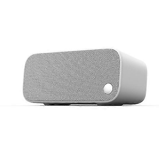 Bluetooth speaker, automatic brightness adjustment, smart AI alarm clock(White)